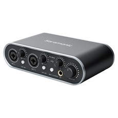 Saramonic楓笛 MV-Mixer 雙通道音頻混音器 清晰音質 輕巧便攜, 黑色