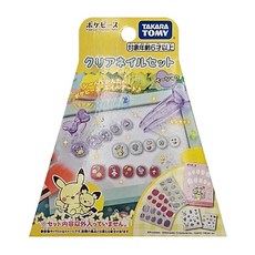 PoKeMoN 寶可夢 Pokepeace 時尚美甲組 PC95472, 基本款 多色, 1盒
