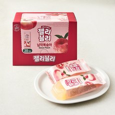 쉐프엠 젤리블리 납작복숭아, 60g, 20개입, 1박스