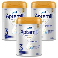 Aptamil 愛他美 Prosyneo 守敏部份水解蛋白幼兒成長配方, 800g, 1-3歲, 3罐