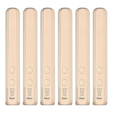 Mass 生活好物 電動美甲打磨器 USB充電式指甲修護美甲機 附5種磨頭 卸甲 磨甲 修甲 拋光 去死皮 卡其色, 6個