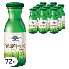 가야농장 알로에농장, 180ml, 72개