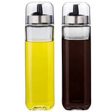 SINOGLASS 矽膠油瓶醬油瓶組, 270ml, 2個