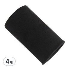 Orvia 彈性護腕帶 黑色, 4個