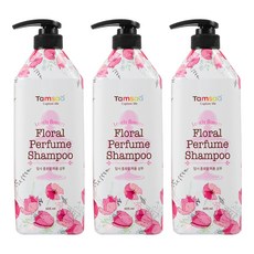 Tamsaa 香氛洗髮乳 花漾香水, 605ml, 3件