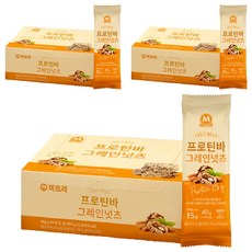 미트리 프로틴바 그레인넛츠, 800g, 3개