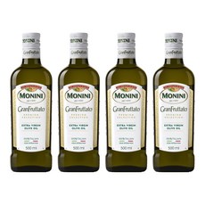 Monini Granfurtato 特級初榨橄欖油, 4個, 500ml