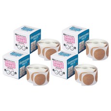 코스모스 니플커버 100매 남녀공용 유두가리개, 4개