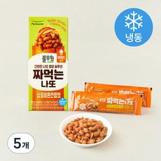 풀무원 짜먹는 나또 상큼레몬간장맛 (냉동), 30g, 5개, 7개입