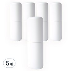 탐사 휴대용 칫솔 보관 케이스, 화이트, 5개