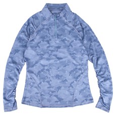 G FORE 女性ICON迷彩四分之一拉鍊上衣 G4LF22K141