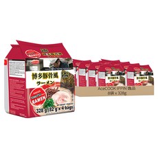 AceCOOK IPPIN 逸品 博多豚骨風味袋麵 82g, 32包