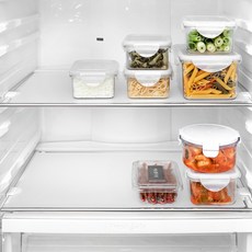 KKALKKEUMDAEJANG 多功能霧面防滑防水墊, 2組（8個）, 白色的