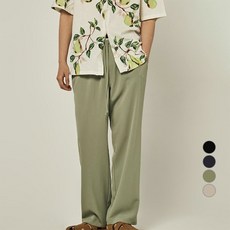 Tradclub 亞麻感半寬版西裝褲 (4色) (S-2XL)