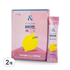 維他命 C 檸檬味 30p, 2盒, 63g