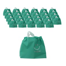 Maket Gamseong Smiley束口袋包裝袋 50入, 1個, 薄荷綠