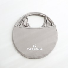 에버하우스 런드리버킷 세탁 빨래 바구니, 그레이