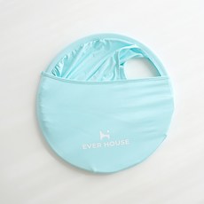 에버하우스 런드리버킷 세탁 빨래 바구니, 라이트블루