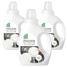 뽀숑 식기세척기 액상형 세제, 650ml, 3개