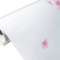 DECOMI 家具貼皮 100*250cm, 小花-粉紅色