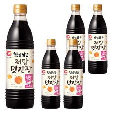 햇살담은 저당 맛간장, 840ml, 5개