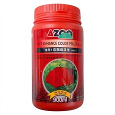 AZOO 9合1血鸚鵡漢堡 中粒 AZ80053, 900ml, 1瓶