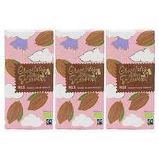 牛奶巧克力片, 100g, 3片