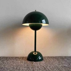 레나에너지 비비드 무드등 플라워팟 인테리어 조명, 딥그린