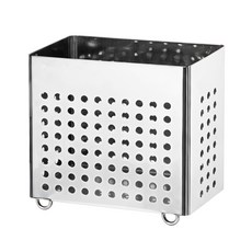 ST3003-07 不鏽鋼掛式瀝水餐具收納桶, 1個