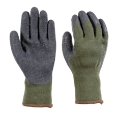 CAPTAIN STAG 鹿牌 戶外工作手套 - 橄欖綠 XL, 手掌防滑天然橡膠, 1雙