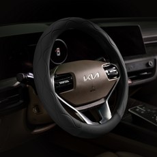 AIMBAN 編織方向盤套第2代, 單色黑