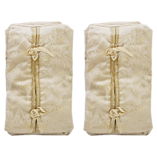 J&N 皇家系列面紙盒套 2入組 聚酯纖維, 雅緻