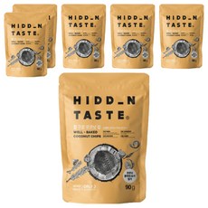 히든테이스트 잘 구운 코코넛 칩 스위트, 90g, 6개