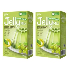 브레드가든 청포도젤리믹스 젤리만들기, 100g, 2개