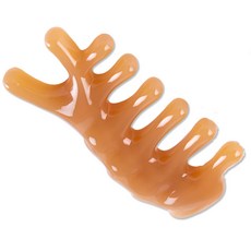 Tteluwa 頭皮刮痧按摩器梳, 單一顏色, 1個