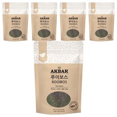 AKBAR 南非國寶香草茶茶葉, 100g, 1包, 5包