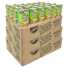 러비더비 대용량 강아지 간식 캔, 혼합맛(치킨/양고기), 375g, 72개