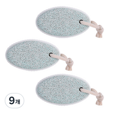 파라디 발 각질 제거 스톤 그린, 1개입, 9개
