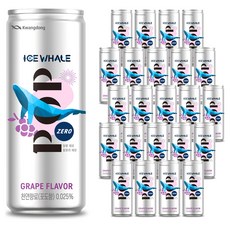 Kwangdong POP Zero碳酸飲料 葡萄口味, 24個, 250ml