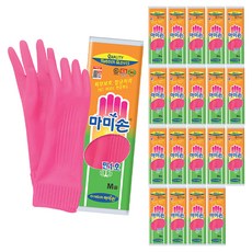 마미손 고무장갑 민1호, 중(M), 20개