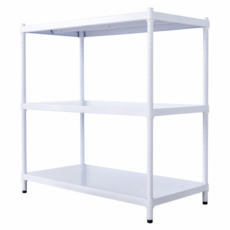 dayneeds 日需百備 極致工藝 烤漆三層架, 白色, 3層