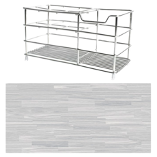 SGS 硅藻土吸水墊牙刷架 Set, 質感設計, 灰泥木紋, 18.5x8x9cm (牙刷架), 25x12x0.4cm (硅藻土墊), 1個