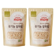 올가홀푸드 유기농 쌀튀밥, 쌀, 2개, 65g