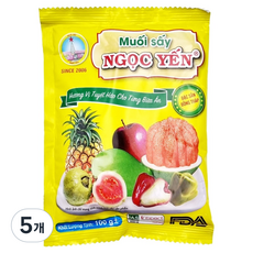 MUOI SAY NGOC YEN 鹽, 100g, 5個