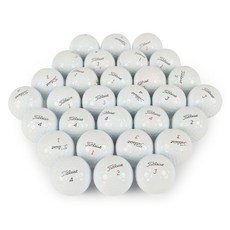 Titleist PRO V1 X 高爾夫球 二手球 特A級, 3個, 白色, 10入