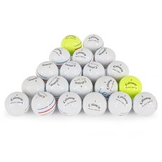 Callaway 卡拉威 三軌瞄準二手高爾夫球 A級, 隨機出貨, 10顆, 2組