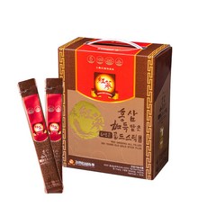 KOREA RED GINSENG DISTRIBUTION 6年根紅蔘精GOLD PLUS隨身包 100入, 1kg, 1盒