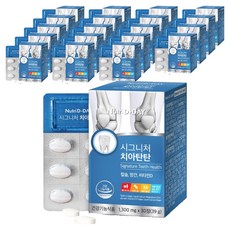 뉴트리디데이 시그니처 치아탄탄, 30정, 20개