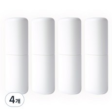 탐사 휴대용 칫솔 보관 케이스, 화이트, 4개