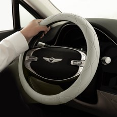 AIMBAN 車用編織第2代方向盤套, GN7米色